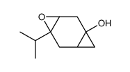 4-Oxatricyclo[5.1.0.03,5]octan-1-ol,5-(1-methylethyl)-(9CI) structure