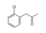 1-chloro-2-(methylsulfinylmethyl)benzene Structure