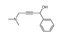 N-(4-phenyl-4-hydroxy-2-butynyl)-N,N-dimethylamine Structure