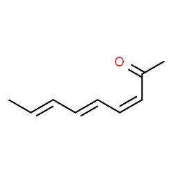 3,5,7-Nonatrien-2-one, (3Z,5E,7E)- (9CI) structure