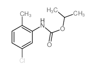 Carbamic acid,(5-chloro-2-methylphenyl)-, 1-methylethyl ester (9CI) Structure
