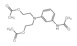3-(N,N-二乙酰氧乙基)氨基乙酰苯胺结构式