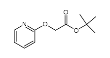 (pyridin-2-yloxy)acetic acid tert-butyl ester Structure