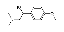 α-[(Dimethylamino)methyl]-p-methoxybenzyl alcohol Structure