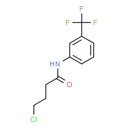 4-Chloro-N-[3-(trifluoromethyl)phenyl]butanamide结构式