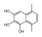 1,2,3-Naphthalenetriol, 5,8-dimethyl- (8CI)结构式