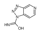 1H-1,2,3-Triazolo[4,5-c]pyridine-1-carboxamide(9CI) structure