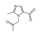 1-(2-methyl-5-nitro-imidazol-1-yl)propan-2-one图片