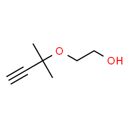 2-(2-methylbut-3-yn-2-yloxy)ethanol Structure