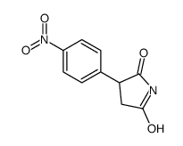 3-(4-nitrophenyl)pyrrolidine-2,5-dione Structure