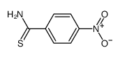 4-硝基硫代苯甲酰胺结构式