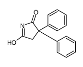3,3-diphenylpyrrolidine-2,5-dione结构式