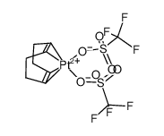 Pt(COD)(OTf)2结构式