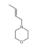 4-but-2-enyl-morpholine Structure
