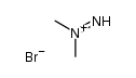 1,1-dimethyldiazenium bromide结构式