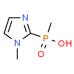 Phosphinic acid, methyl(1-methyl-1H-imidazol-2-yl)- (9CI) Structure