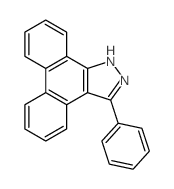 3-phenyl-1H-phenanthro[9,10-c]pyrazole结构式