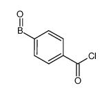 4-(Oxoboronyl)benzoyl chloride Structure