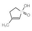 1-Hydroxy-3-methyl-2-phospholene 1-oxide结构式