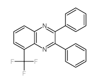 Quinoxaline,2,3-diphenyl-5-(trifluoromethyl)- structure
