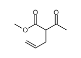 methyl 2-acetylpent-4-en-1-oate结构式
