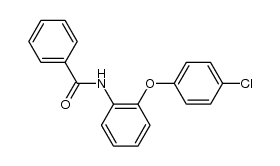 N-[2-(4-chlorophenoxy)phenyl]benzamide Structure