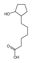 6-(2-hydroxycyclopentyl)hexanoic acid结构式