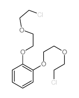 1,2-bis[2-(2-chloroethoxy)ethoxy]benzene structure