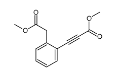 methyl 3-[2-(2-methoxy-2-oxoethyl)phenyl]prop-2-ynoate结构式