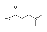 2-carboxyethyl(dimethyl)sulfanium Structure