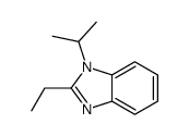 2-Ethyl-1-isopropyl-1H-benzimidazole Structure