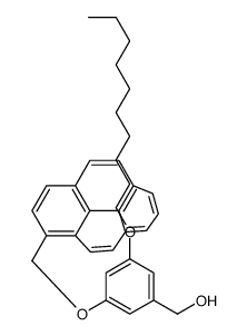 [3-decoxy-5-(pyren-1-ylmethoxy)phenyl]methanol结构式