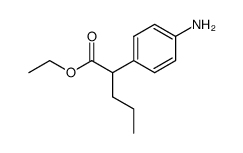 ethyl 2-(4-aminophenyl)pentanoate结构式