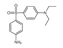 4-[(4-Aminophenyl)sulfonyl]-N,N-diethylbenzenamine结构式