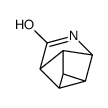 7-Azatetracyclo[3.3.0.02,4.03,6]octan-8-one(9CI)结构式
