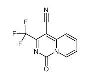 1-oxo-3-(trifluoromethyl)pyrido[1,2-c]pyrimidine-4-carbonitrile结构式