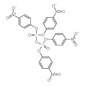 Tetrakis(4-(hydroxy(oxido)amino)phenyl) diphosphate结构式