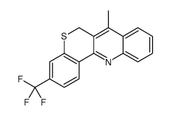 7-methyl-3-(trifluoromethyl)-6H-thiochromeno[4,3-b]quinoline Structure