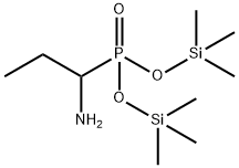 Bis(trimethylsilyl)=(1-aminopropyl) phosphonate结构式