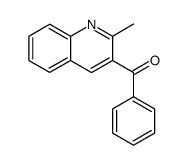 (2,4-dimethylquinolin-3-yl)(phenyl)methanone结构式