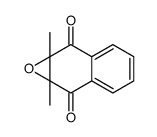 1a,7a-dimethylnaphtho[2,3-b]oxirene-2,7-dione结构式