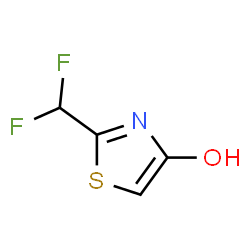 4-Thiazolol, 2-(difluoromethyl)- (9CI) Structure