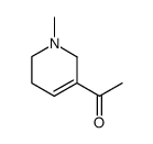 Ethanone, 1-(1,2,5,6-tetrahydro-1-methyl-3-pyridinyl)- (9CI) structure