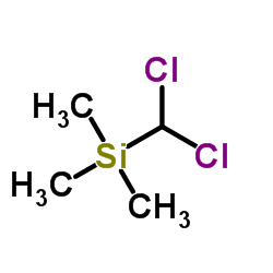 (Dichloromethyl)(trimethyl)silane structure