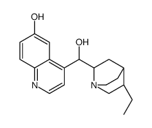 (8Α,9R)-10,11-氢化奎宁-6',9-二醇结构式