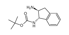 (1S,2S)-N1-Boc-1,2-diaminoindan Structure