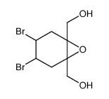 [3,4-dibromo-6-(hydroxymethyl)-7-oxabicyclo[4.1.0]heptan-1-yl]methanol结构式