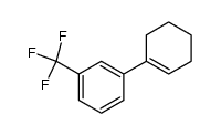 1-(m-trifluoromethylphenyl)cyclohexene结构式