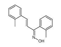 N-[1,3-bis(2-methylphenyl)prop-2-enylidene]hydroxylamine结构式