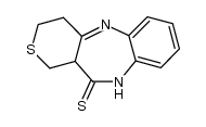 3,4,5,10-tetrahydro-1H-benzo[b]thiopyrano[4,3-e][1,4]diazepine-11-thione Structure